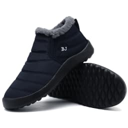 Women's Boots with Plush Platform, Women's Shoes, Waterproof Boots for Women, Fashionable Snow Boots for Winter, Boots for Women
