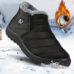 Women's Boots with Plush Platform, Women's Shoes, Waterproof Boots for Women, Fashionable Snow Boots for Winter, Boots for Women