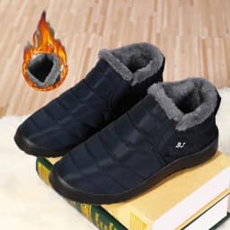Women's Boots with Plush Platform, Women's Shoes, Waterproof Boots for Women, Fashionable Snow Boots for Winter, Boots for Women