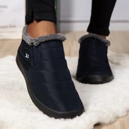 Women's Boots with Plush Platform, Women's Shoes, Waterproof Boots for Women, Fashionable Snow Boots for Winter, Boots for Women