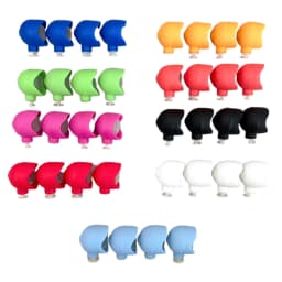 8pcs LED Shoe Lights Charms PVC Sandal Buckle Accessories For Clogs Garden Shoes, 3 Lighting Modes HeadLight Decor