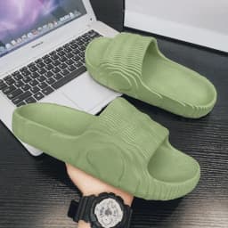 Soft Home Slippers Couple Summer Indoor Skid Proof Bathroom Slippers Sandals Hotel Solid Color Men Women Flip Flops Flat Shoes