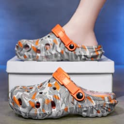 2026 Men Hole Clogs Slippers Men Garden Shoes For Men Arch Support Slides Summer Fashion Beach Slippers Non-slip EVA Slippers