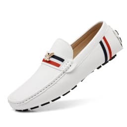 Loafers Men Driving Shoes Casual Shoes Comfortable Classic PU Leather Loafers Business Shoes Slip on Walking Men Loafers Shoes