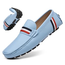 Loafers Men Driving Shoes Casual Shoes Comfortable Classic PU Leather Loafers Business Shoes Slip on Walking Men Loafers Shoes