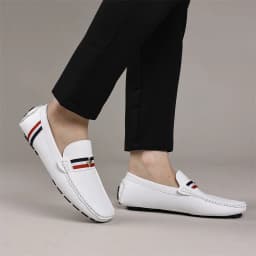 Loafers Men Driving Shoes Casual Shoes Comfortable Classic PU Leather Loafers Business Shoes Slip on Walking Men Loafers Shoes