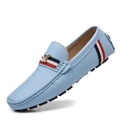 Loafers Men Driving Shoes Casual Shoes Comfortable Classic PU Leather Loafers Business Shoes Slip on Walking Men Loafers Shoes