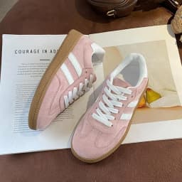 Women Tennis Sneakers Flats Ladies Fashion Lace-Up Vulcanized Shoes Autumn Outdoor Trainers Student Board Shoes Women Footwear