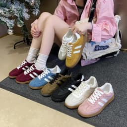 Women Tennis Sneakers Flats Ladies Fashion Lace-Up Vulcanized Shoes Autumn Outdoor Trainers Student Board Shoes Women Footwear