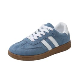 Women Tennis Sneakers Flats Ladies Fashion Lace-Up Vulcanized Shoes Autumn Outdoor Trainers Student Board Shoes Women Footwear