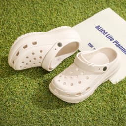 Women's Slippers Summer New in Fashionable Breathable Thick Bottom Heightening Anti-slip Couples Beach Shoes Comfortable EVA