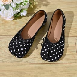 Soft Split Toe Tabi Ballet Flats Women Bowknot Leather Round Toe Ballerina Shoes Low Heel Slip On Loafers Casual Moccasins 2026