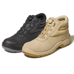 [Soho] Men's Dial Safety Work Shoes Steel Toe Cap Anti-Puncture Midsole Field Shoes Nds01