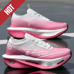 Running Shoes Men Marathon Carbon Board Speciality Sports Breathable Lightweight Women's Comfortable Athletic Stability Sneakers