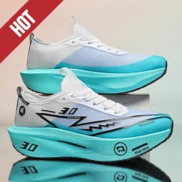 Running Shoes Men Marathon Carbon Board Speciality Sports Breathable Lightweight Women's Comfortable Athletic Stability Sneakers