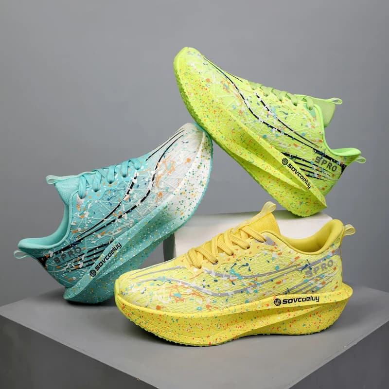 Marathon Men Running Shoes Breathable Lightweight Comfortable Casual Shoes Men Wear-resistant Low-top Comfort Sports Men Running