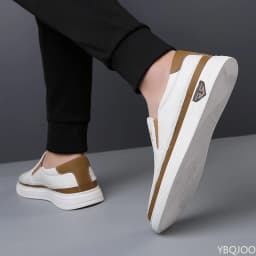Spring Autumn New Fashionable Men's Shoes Elegant minimalist Casual Comfortable height increasing Men's Shoes