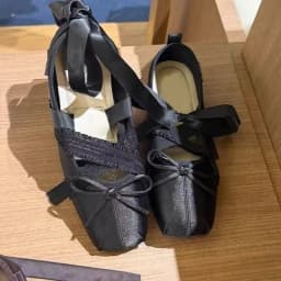 Mary Jane Premium Silver Satin Square Toe Lace-Up Mary Jane Shoes 2026 New Single Shoes