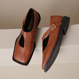 Women's Mary Janes New Comfortable Soft Soled Buckle Strap Female Footwear Elegant Single Shoes Ladies Casual Leather Shoes