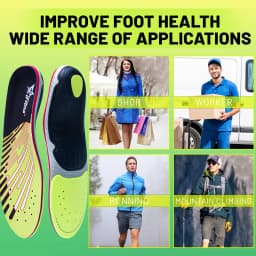 Plantar Fasciitis Orthopedic Insole Pain Relief Flat Foot High Arch Support Men Women Orthotic Insert Sport Shoe Sneaker Sole