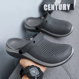 Men's Summer Non-Slip Toe-Toe Sandals for Outdoor Use, Large Size Sports Beach Slippers
