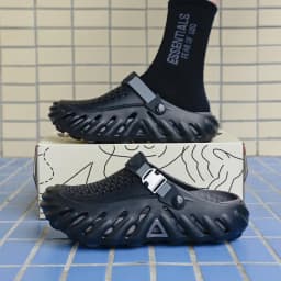 2026 New Brand Men's Slip-on Shoes - Soft and Comfortable Shoes Outdoor Waterproof Heightening Cool Shoes EVA Beach Shoes