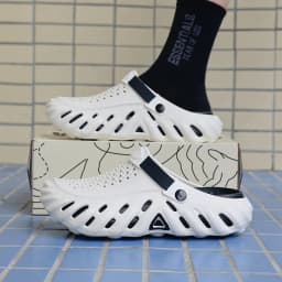 2026 New Brand Men's Slip-on Shoes - Soft and Comfortable Shoes Outdoor Waterproof Heightening Cool Shoes EVA Beach Shoes