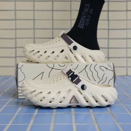 2026 New Brand Men's Slip-on Shoes - Soft and Comfortable Shoes Outdoor Waterproof Heightening Cool Shoes EVA Beach Shoes