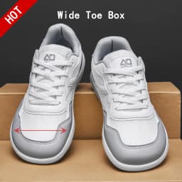Unisex Casual Sports Sneakers Wide Fit Wide Toe Box Lightweight Breathable Comfortable Outdoor Walking Shoes For Men Women