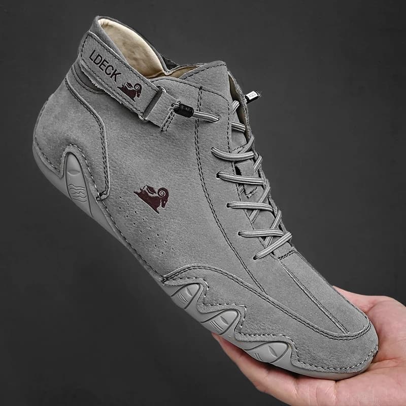 Men Casual High Top Sneakers 2026Winter New In Ankle Boots Lace Up Males Shoes Warm Fashion High Quality Leisure Cozy Men Shoes