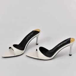 2025 Summer New Large Size Pointed Thin High Heels Slippers Women Wear A Word Fashion Sandals