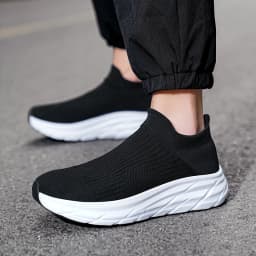 MAEDEF Men's Running Shoes Lightweight Breathable Mesh Elastic Comfortable Durable Fashion Casual Hot Selling Sports Sneakers