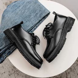 2025 New Men's Leather Shoes - Durable, Comfortable, Breathable & Stylish