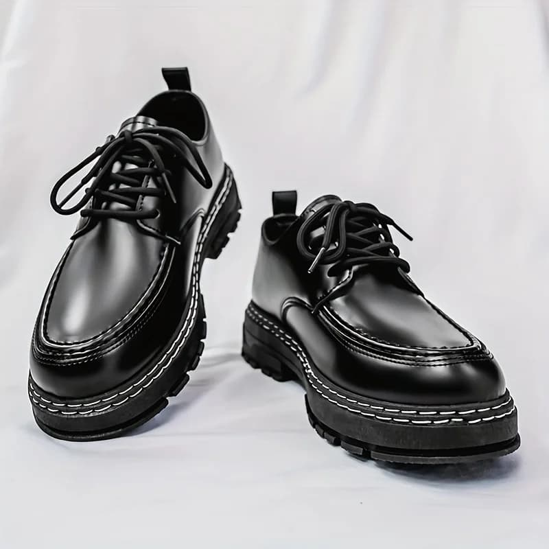 2025 New Men's Leather Shoes - Durable, Comfortable, Breathable & Stylish