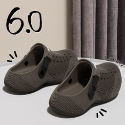 Chunky Platform 3D Design Men's Sandals Summer 2026 Slip-On Non-Slip Sport Sandals for Outdoor Thick Bottom EVA Beach Slippers