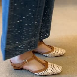 Women Mid Heels Slippers Fashion Square Toe Mules Shoes Heeled Sandals  Slingback Flip Flops New Pumps Dress Mujer Zapatos