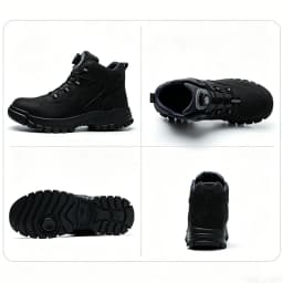 Puncture-Proof Indestructible Construction Shoes Rotating Button Safety Shoes Work Boots For Men Shoes Steel Toe Work Sneakers