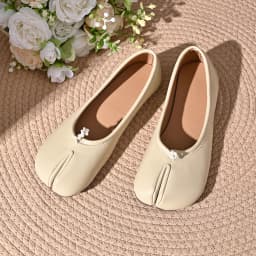 Women Cozy Leather Flats Split Hoof Toe Loafers Femme Mary Jeans Mocasines Ladies Ballerina Shoe
