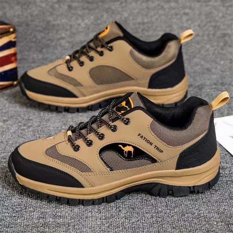Outdoor Men Hiking Shoes New Male Sneakers Non-slip Male Casual Shoe Lightweight Men Walk Shoes Comfortable Fur Tenis Masculino