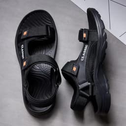 2026 Men Sandals Summer Leisure Beach Holiday Sandals Men Shoes New Outdoor Sneakers Male Retro Comfortable Casual Sandals Men