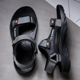 2026 Men Sandals Summer Leisure Beach Holiday Sandals Men Shoes New Outdoor Sneakers Male Retro Comfortable Casual Sandals Men