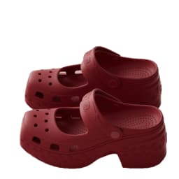 2026 Summer EVA Chunky Heels Sandals for Women Fashion Closed Toe Platform Clogs Shoes Woman Thick Sole Anti Slip Beach Slippers