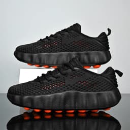 Men's Breathable Running Shoes Cushioned Non-slip Woman Casual Sneakers Massage Athletic Footwear for Outdoor Jogging Sports