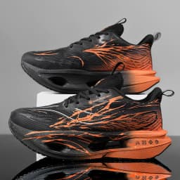 Men Women Ultra Light Carbon Plate Running Shoes Breathable Mesh Upper Soft Midsole Rubber Outsole for Running Training Sneakers