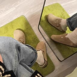 New Retro Fashion Women's Shoes Solid Color Soft Soled Slingback Shoes Round Toe Thick-Soled Suede Clogs Sandals Outdoor Beach