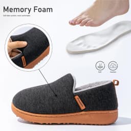 Pmoiste Soft House Boots Slippers Women Comfortable Warm TPR Wedge Memory Foam Designer Home Shoes Winter Indoor High-quality