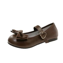 Lolita Mary Jane Shoes for Women Sweet Bowknot Round Toe Flat Shoes Cute Style Daily Princess Ballet Flats Sapatos Femininos