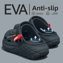 Operating room hole shoes men's 2026 summer new non-slip deodorant arch support wear wear wear cool slippers men