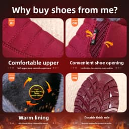 Waterproof Winter Boots for Women 2025 New Plush Snow Boots Women Ankle Boots Warm Black Couple Cotton Couples Platform Shoes