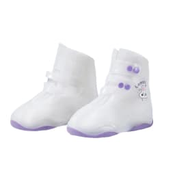 Kids Rain Shoe Covers Reusable Overshoes for Rainy Days Non-Slip PVC Waterproof Boot Galoshes for Boys and Girls